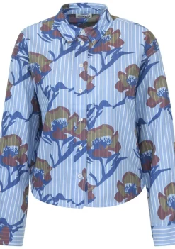 ANNA BLUE BLOUSE