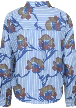 ANNA BLUE BLOUSE