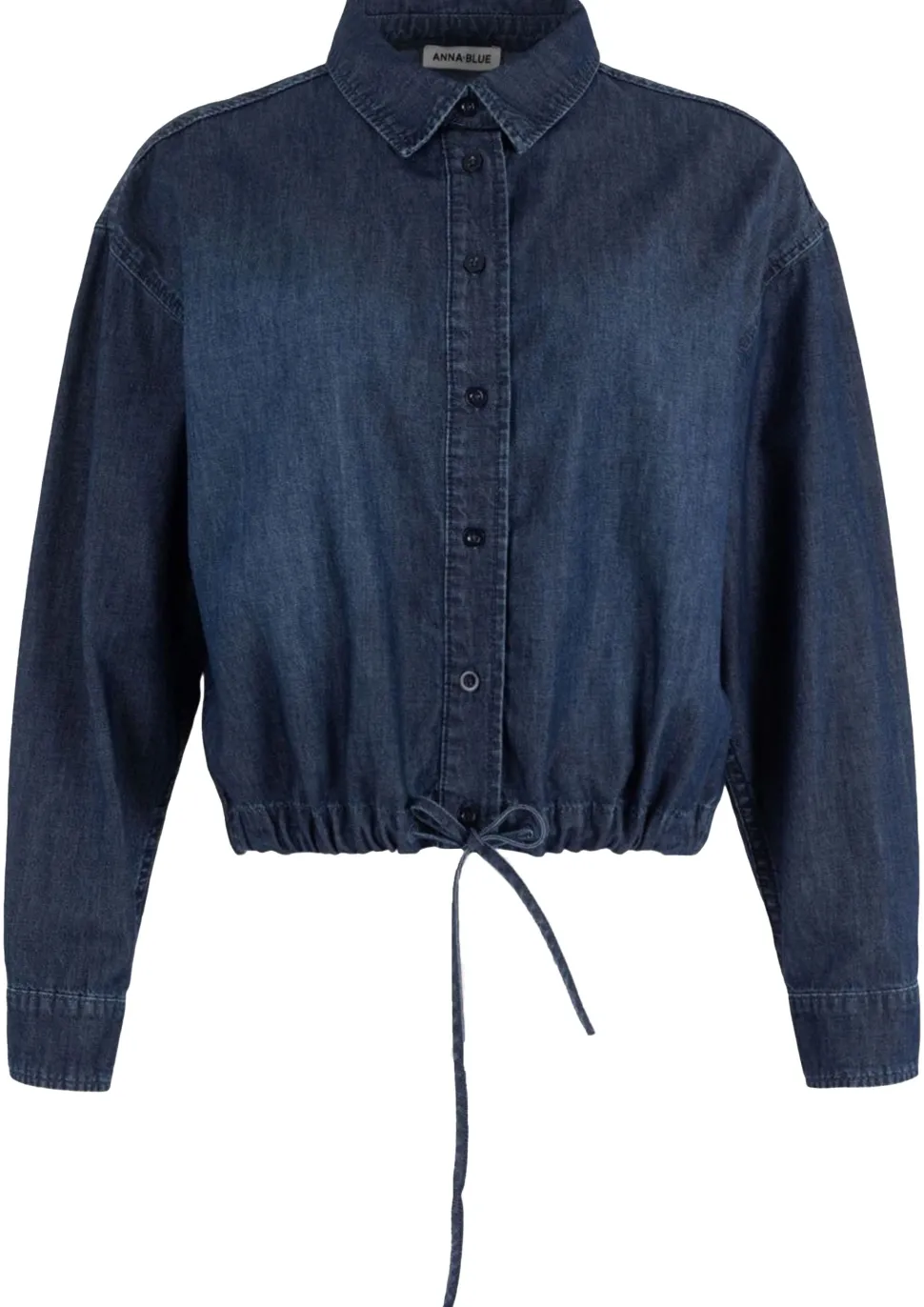 ANNA BLUE BLOUSE