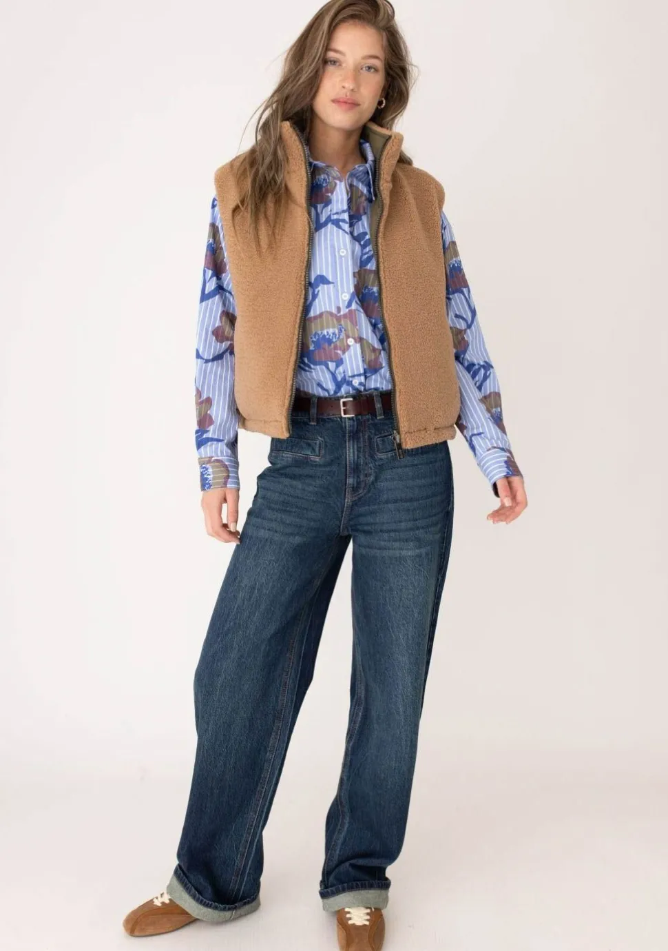 ANNA BLUE GILET