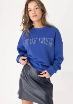 ANNA BLUE SWEATER