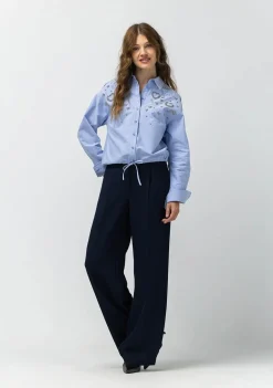 LABEL DOT BLOUSE