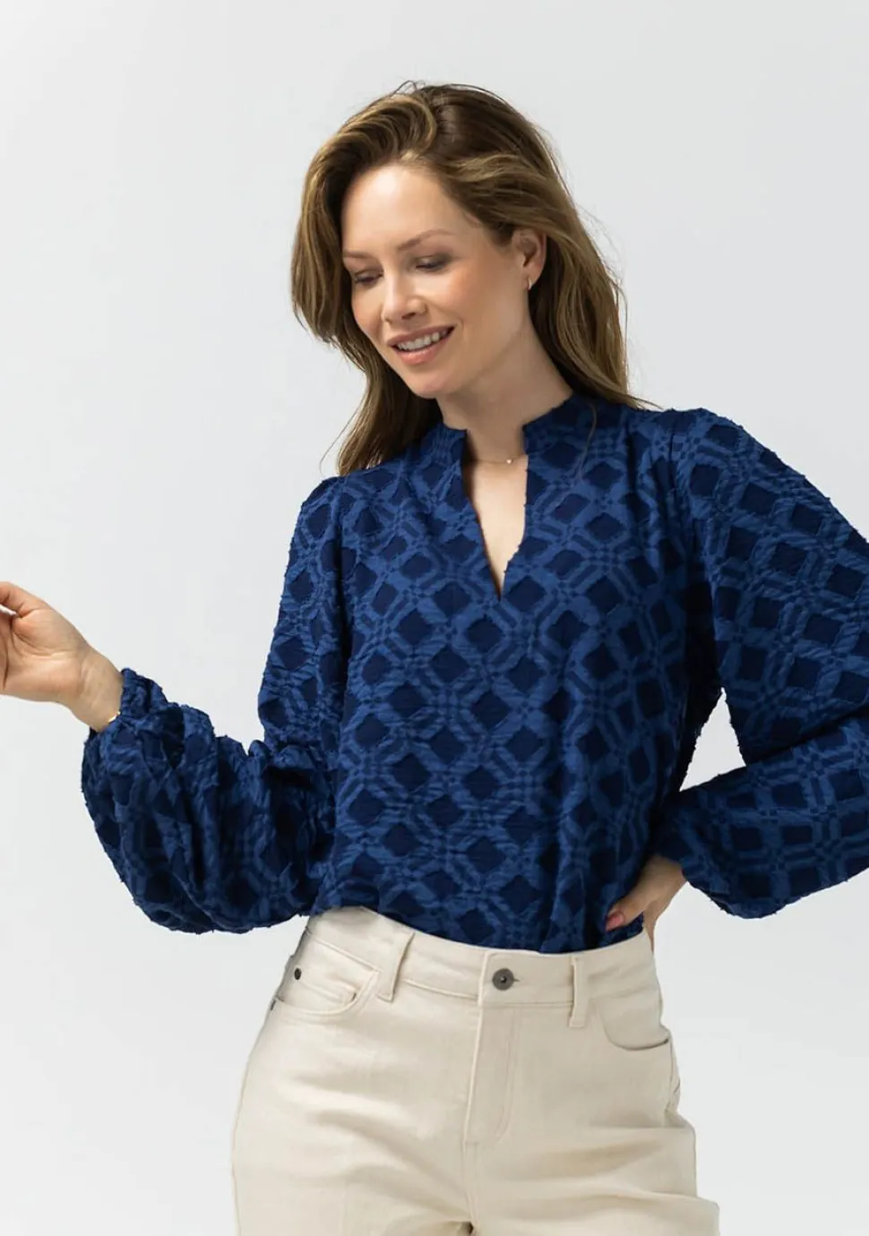 LABEL DOT BLOUSE