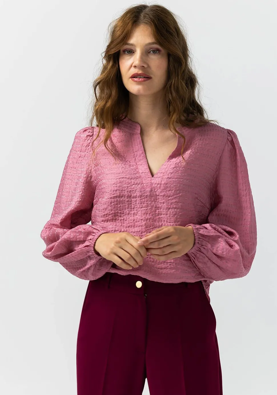 LABEL DOT BLOUSE