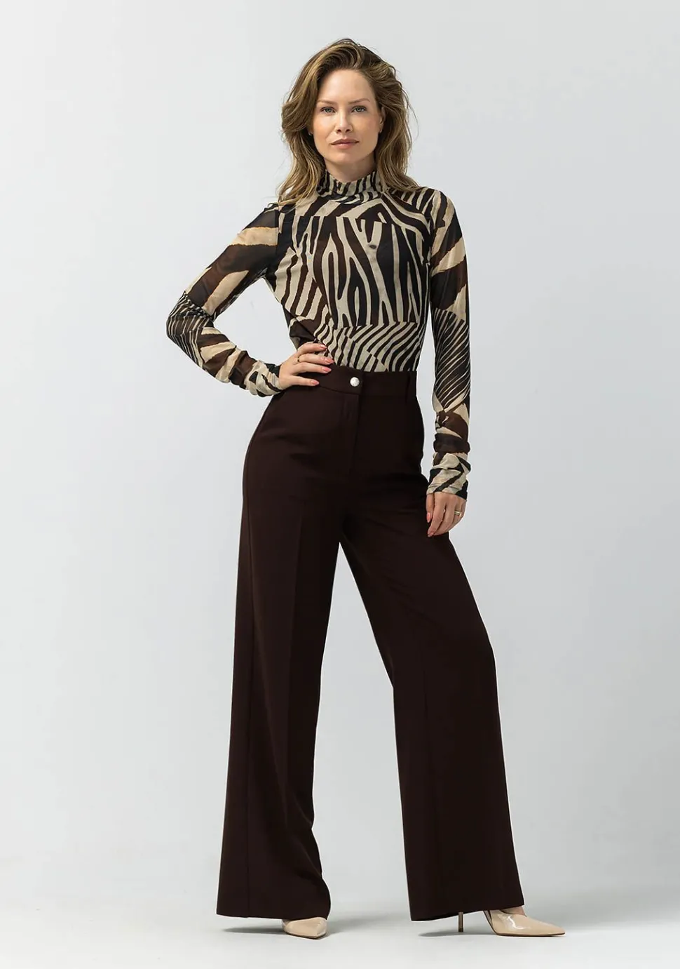 LABEL DOT BLOUSE