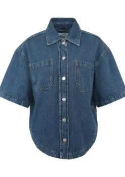 RA DENIM STUDIO BLOUSE