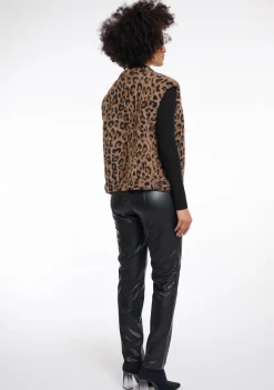 RINO EN PELLE GILET