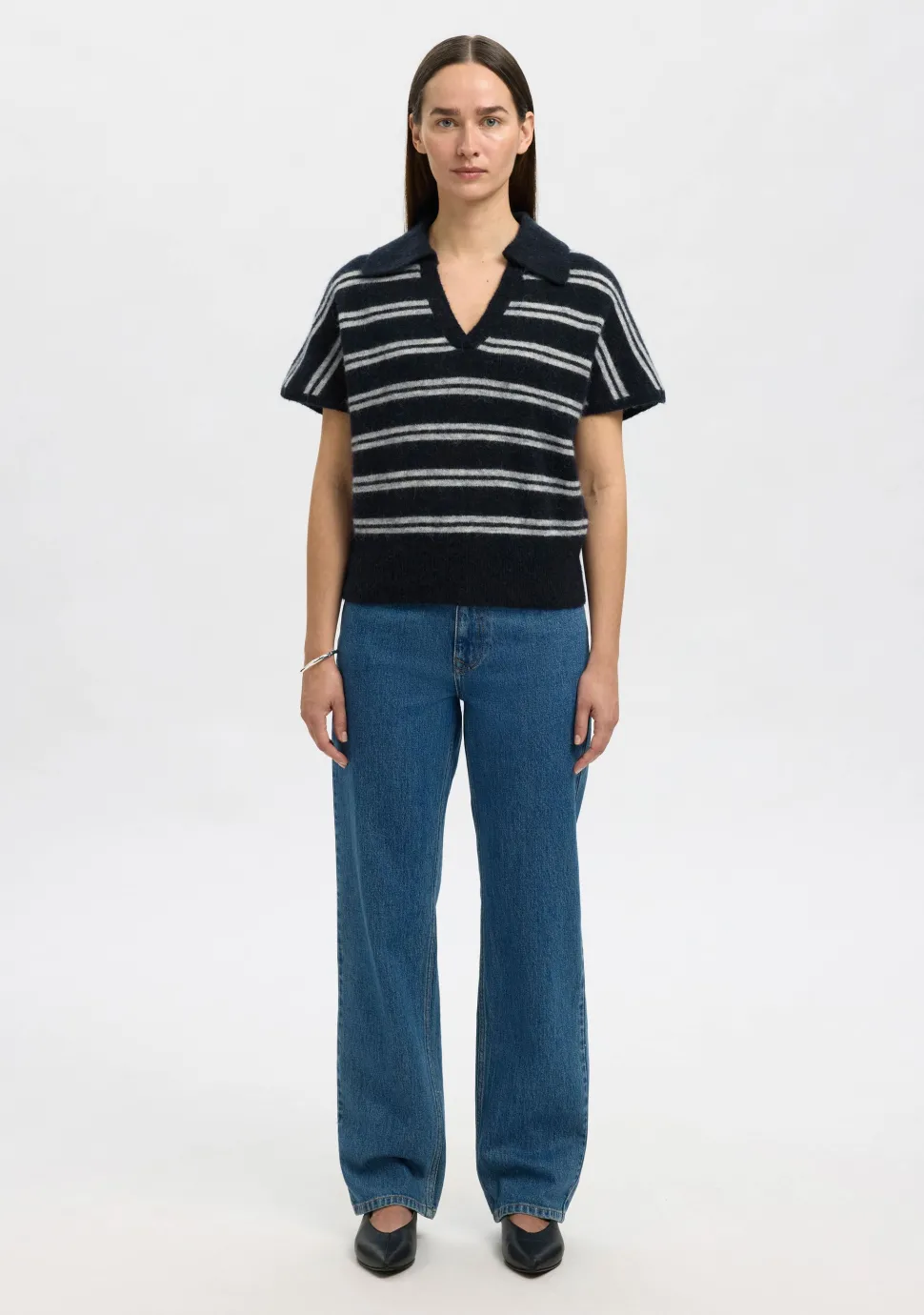 SELECTED FEMME TRUI KORTE MOUW