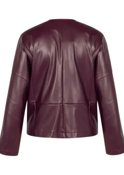 STUDIO ANNELOES LEER/SUEDE JACK