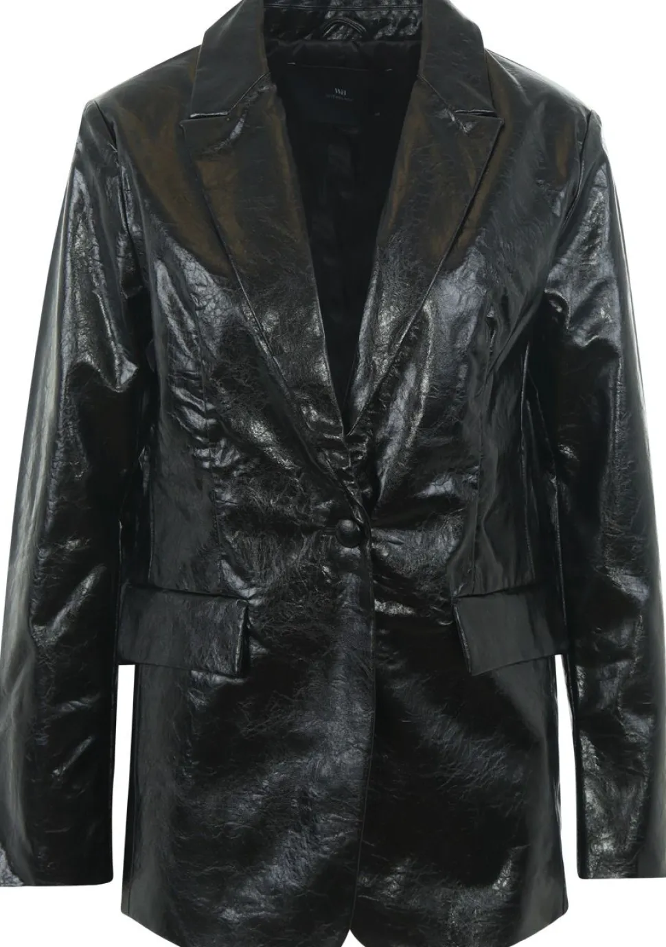 WITH BLACK BLAZER