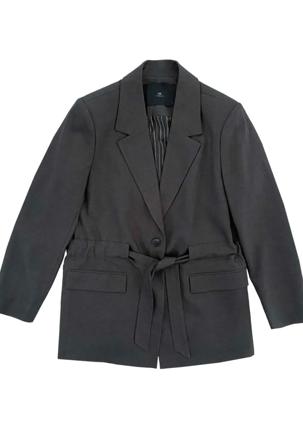 WITH BLACK BLAZER