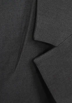 WITH BLACK BLAZER