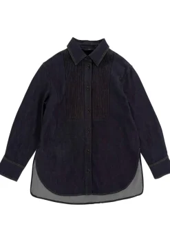 WITH BLACK BLOUSE