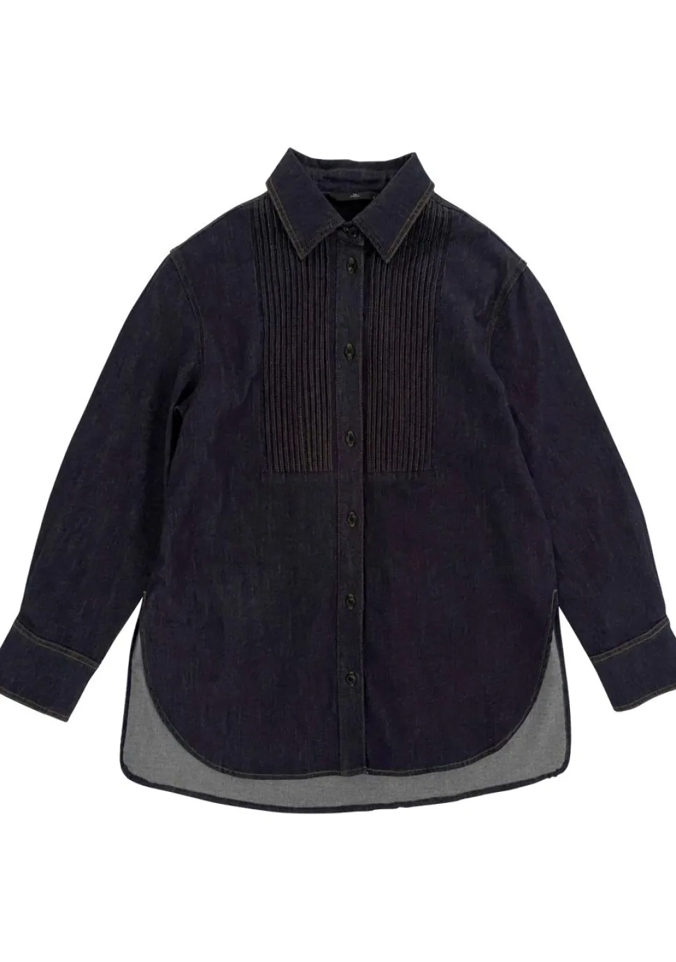 WITH BLACK BLOUSE