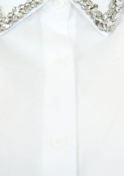 WITH BLACK BLOUSE